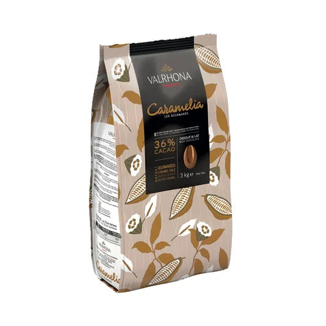 VALRHONA CIOCCOLATO CARAMELIA "MOU" AL 36% 3KG