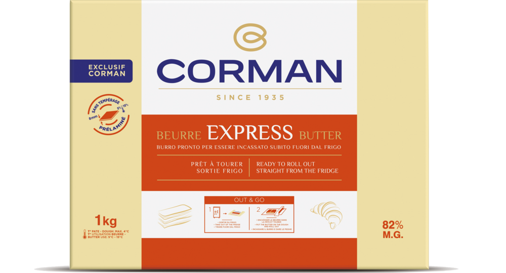 BURRO EXPRESS 82% KG.1 CROISSANT