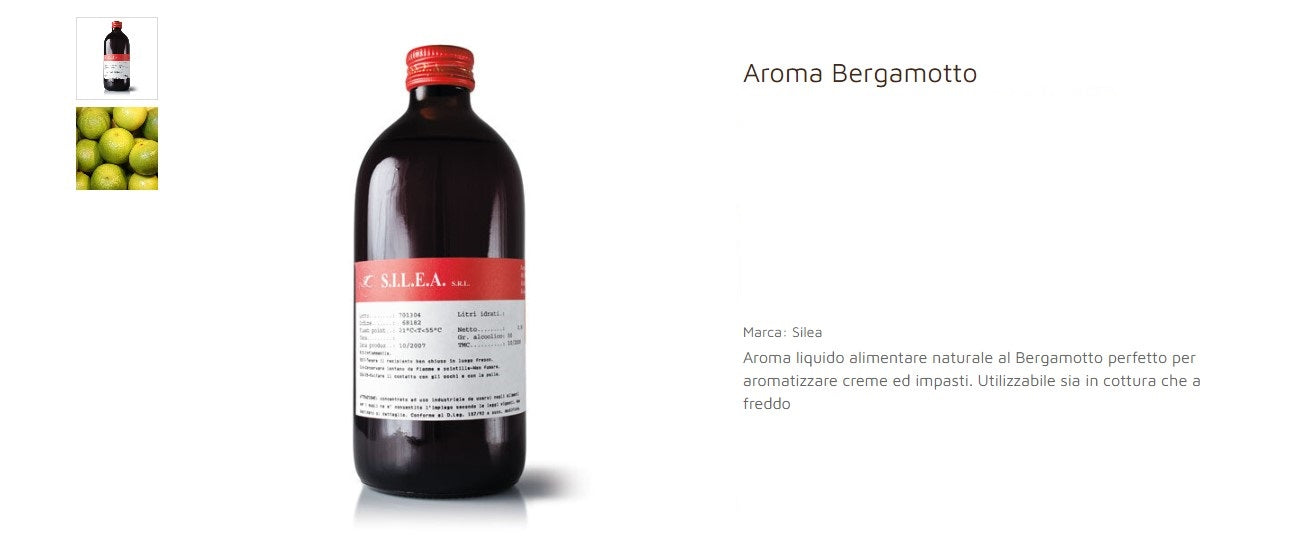 AROMA BERGAMOTTO SILEA