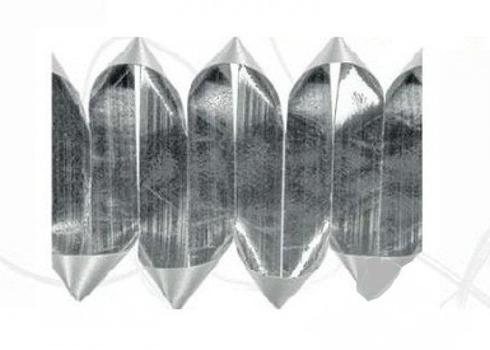 GIROTORTA NASTRO BRILLO ARGENTO MT.1 FLOREAL