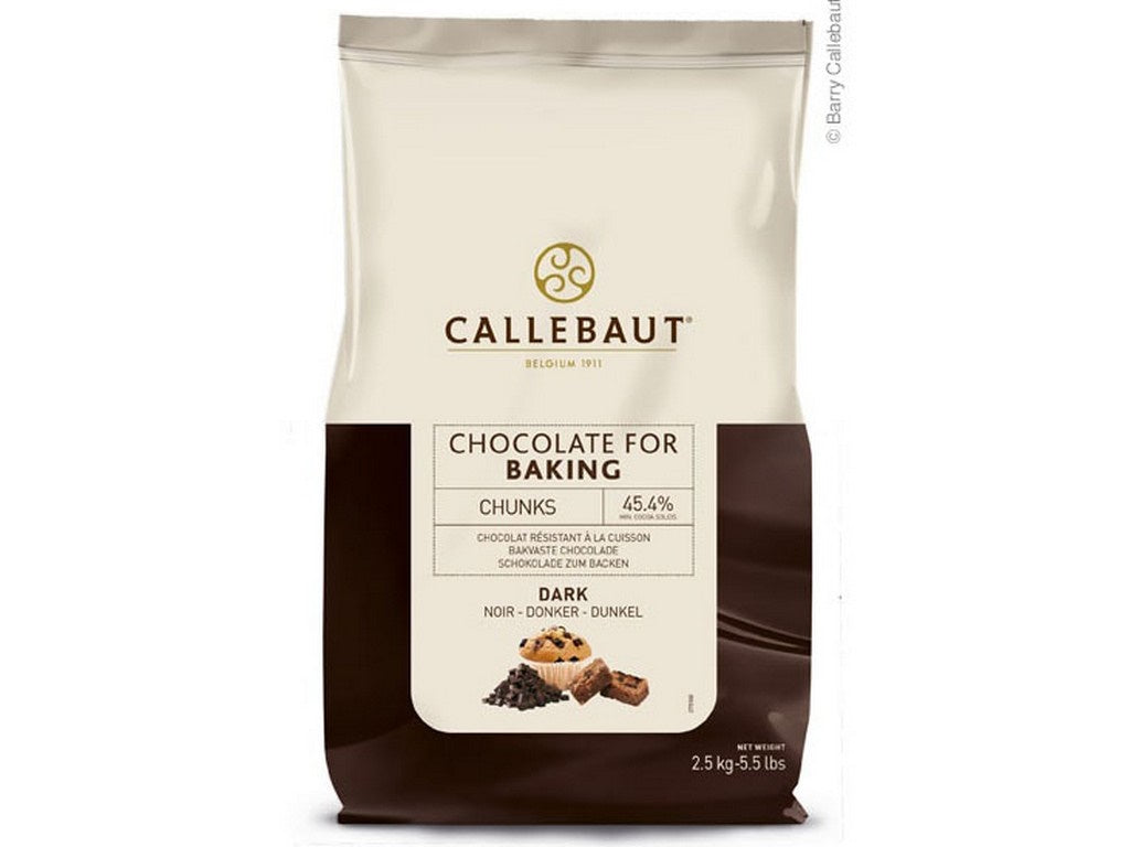 CIOCCOLATO CHUNKS FONDENTE 2.5 KG BARRY CALLEBAUT