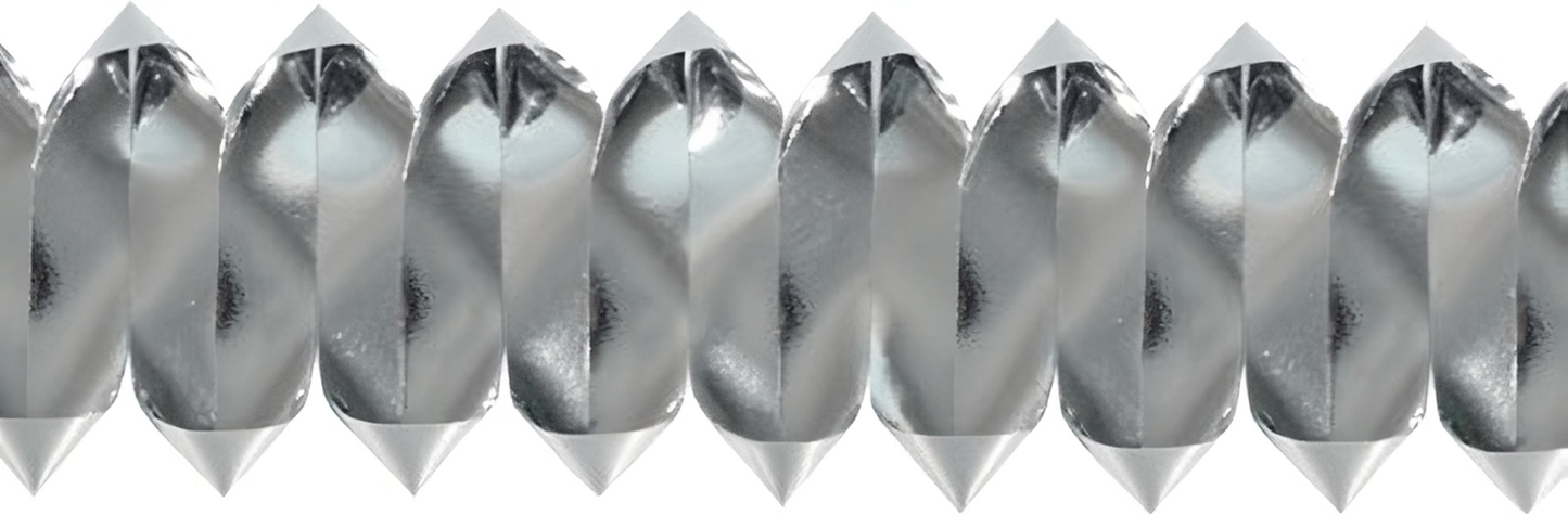 GIROTORTA NASTRO BRILLO ARGENTO MT.1 FLOREAL