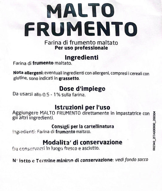 FARINA DI FRUMENTO MALTATO  KG. 25 AB MAURI