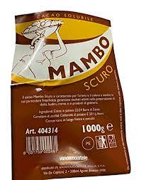CACAO AMARO MAMBO SCURO KG. 1 VANDEMOORTELE