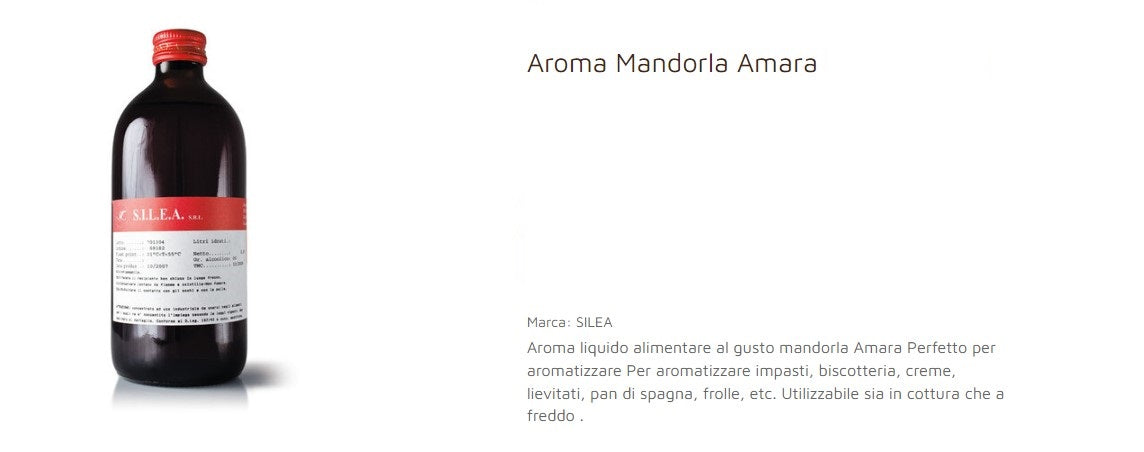 AROMA MANDORLA AMARA SILEA