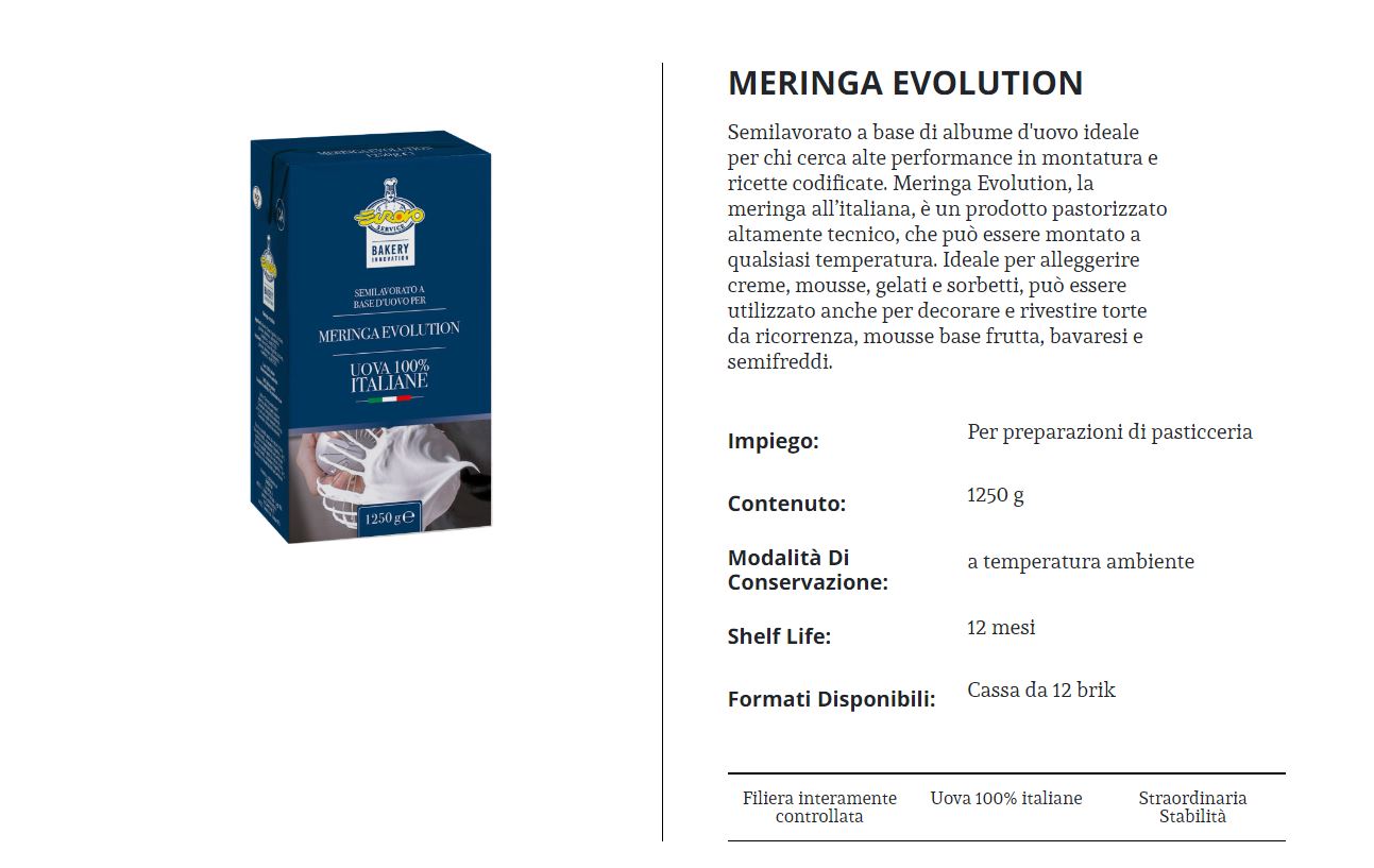 MERINGA EVOLUTION KG. 1.25 EUROVO