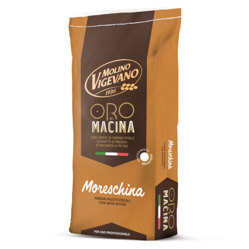 FARINA MORESCHINA TIPO 0 KG.10 W270-290 "8 CEREALI" MOLINO VIGEVANO