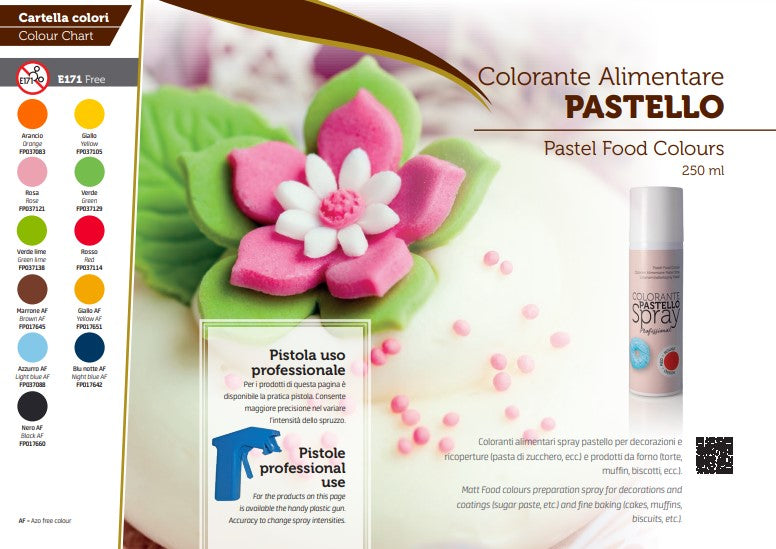 COLORANTE ALIMENTARE SPRAY PASTELLO SOLCHIM