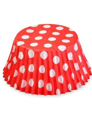 PIROTTINI CUPCAKE A POIS ROSSI CONF DA 135 PZ NOVASERVICE