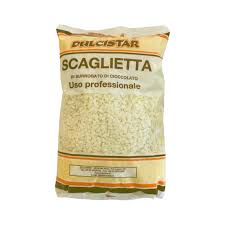 SCAGLIETTA AVORIO DI SURROGATO DI CIOCCOLATO BIANCO