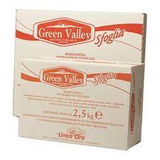 MARGARINA GREEN VALLEY SFOGLIA PIATTA KG. 2 VANDEMOORTELE