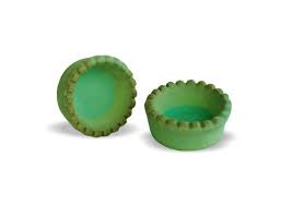 TARTELLETTE GLASS. PISTACCHIO PZ.200