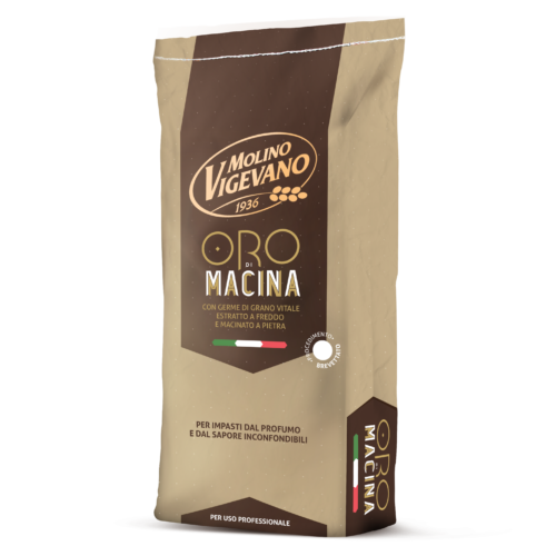 FARINA PS ORO DI MACINA TIPO 0 KG.25 W380-410 MOLINO VIGEVANO