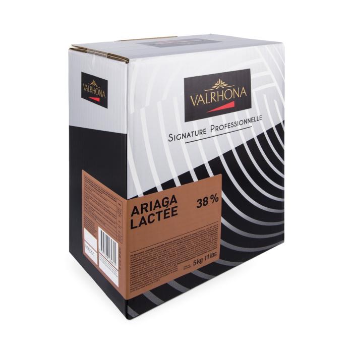 CIOCCOLATO AL LATTE ARIAGA 38% KG 5 VALRHONA