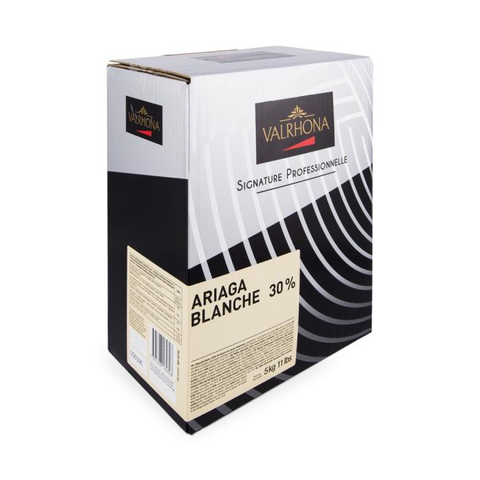 CIOCCOLATO BIANCO ARIAGA 30% KG 5 VALRHONA