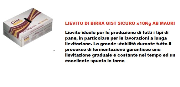 LIEVITO DI BIRRA FRESCO KG.2.5 AB MAURI
