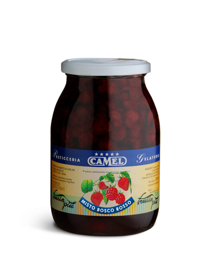 FRUTTA PIU' MISTO BOSCO  FRAGOLA E LAMPONI CAMEL