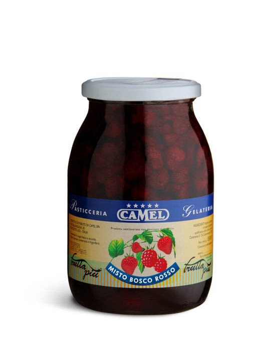 FRUTTA PIU' MISTO BOSCO  FRAGOLA E LAMPONI CAMEL