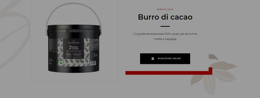 BURRO DI CACAO KG. 3 VALRHONA