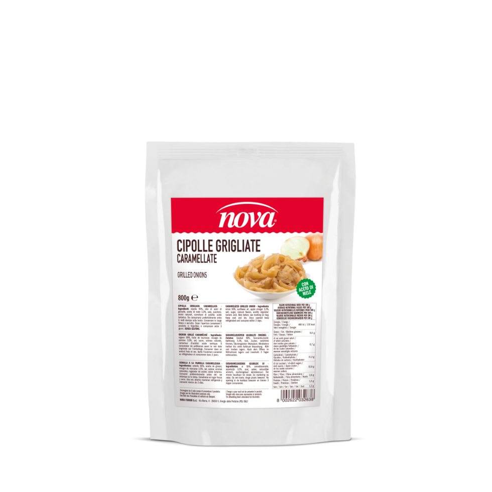 CIPOLLE CARAMELLATE TAGL. A JULIENNE KG.0.800