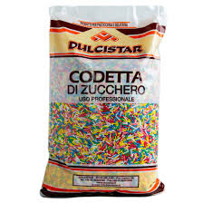 CODETTA DI ZUCCHERO ARLECCHINO