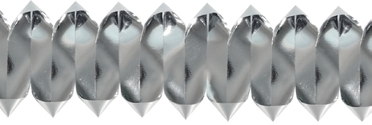 GIROTORTA  NASTRO BRILLO ARGENTO MT.1 FLOREAL