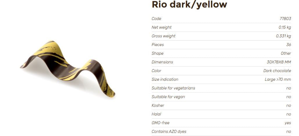RIO DARK/YELLOW ( Cf. 36pcs. )