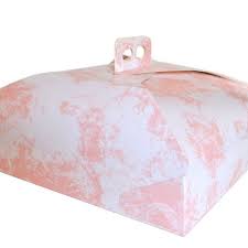 SCATOLA PORTA TORTA ROSA 39X49   PZ1 NOVASERVICE