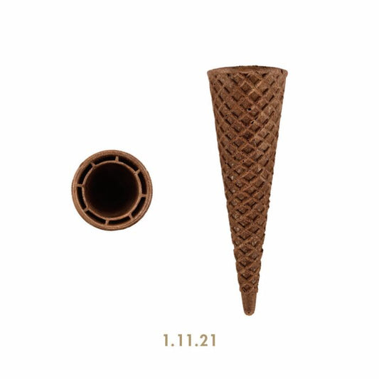 CONO PER GELATO CROCCANTE CACAO PZ.294