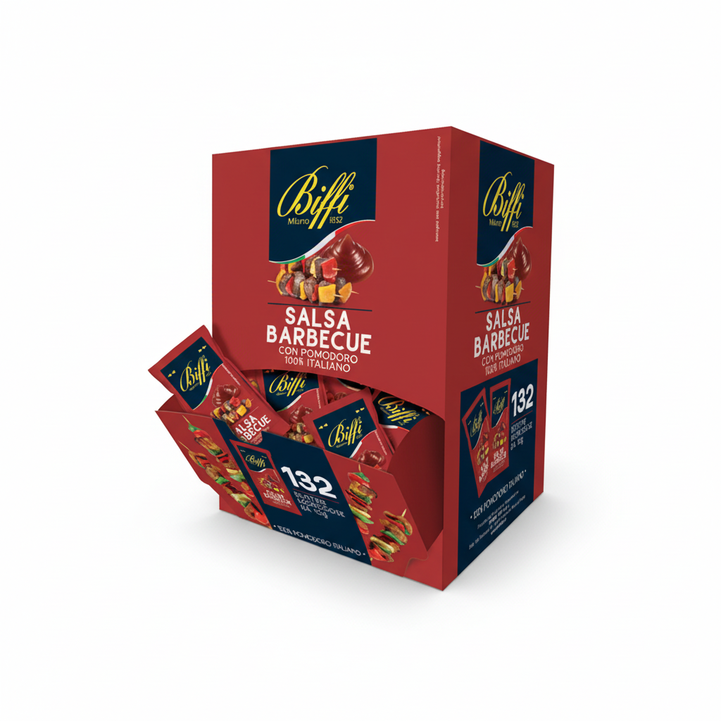 SALSA BARBECUE IN BUSTINE BIFFI  (132pz.X10g.)