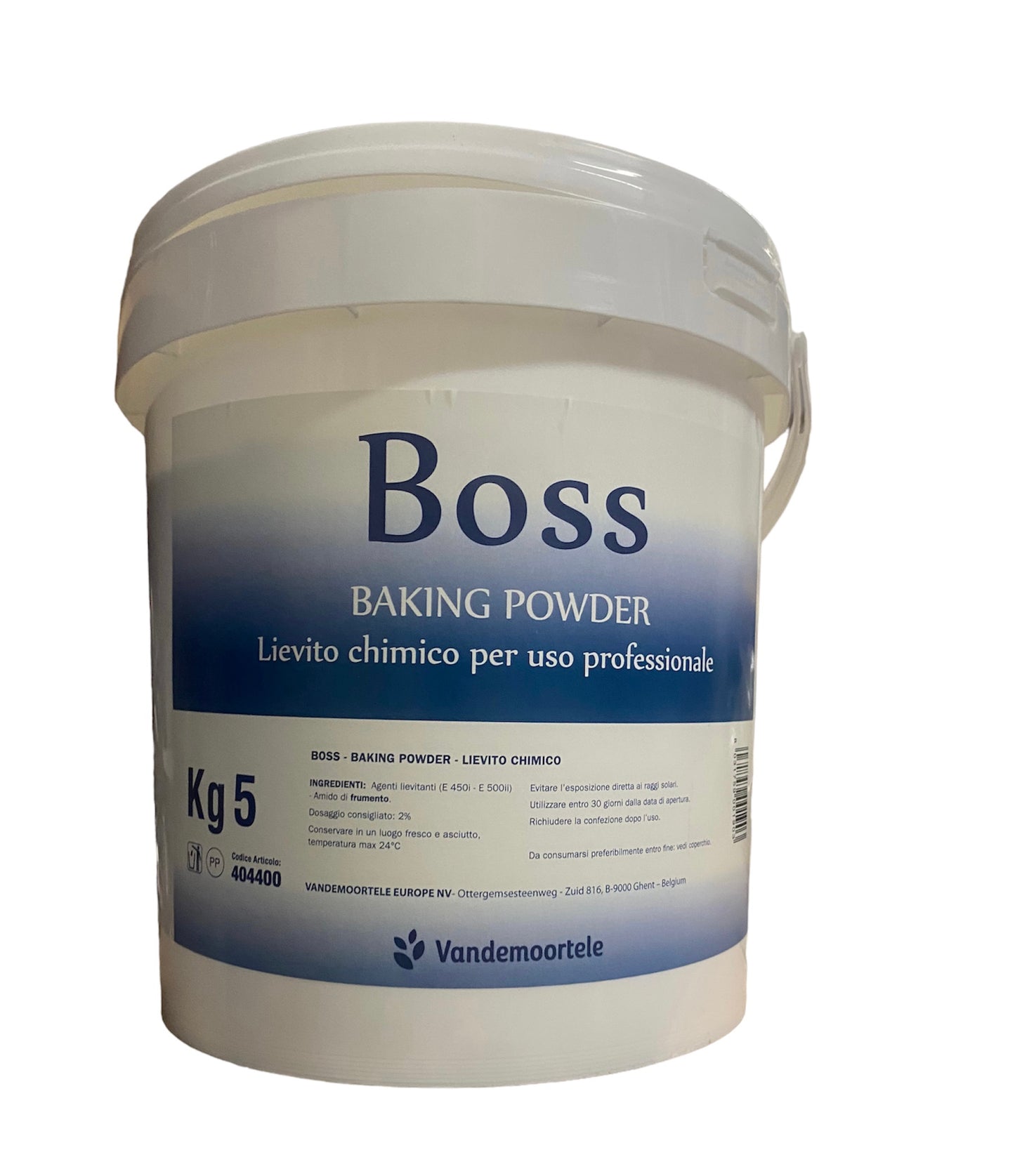 BOSS KG. 5 - LIEVITO CHIMICO VANDERMOORTELE