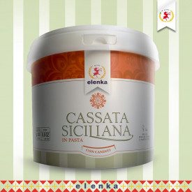 CASSATA SICILIANA CON CANDITI ELENKA DA 5KG