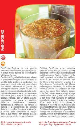 FARCIFORNO CESARIN PRODOTTO PER FARCITURA DA FORNO