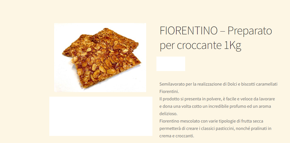 FIORENTINO PREPARATO X CROCCANTE KG 6 LAPED