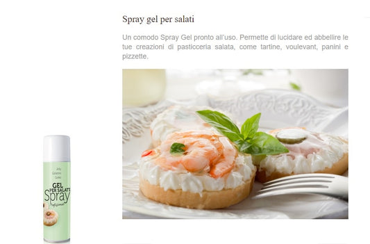GELATINA SPRAY PER SALATI 190 ML. SOLCHIM