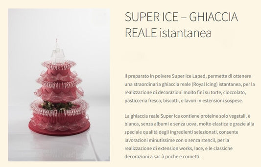 GHIACCIA REALE SUPER ICE KG 2.5 LAPED