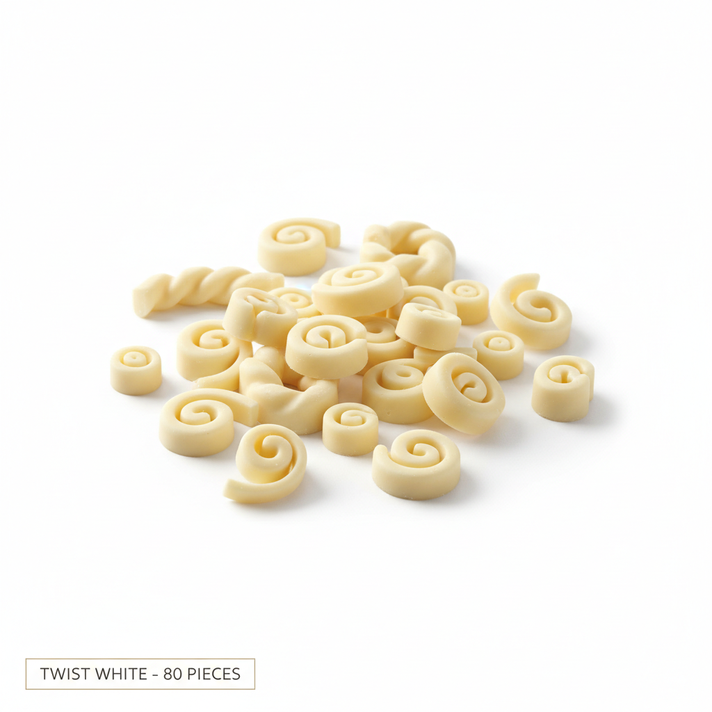TWIST WHITE ( Cf.80pcs. )