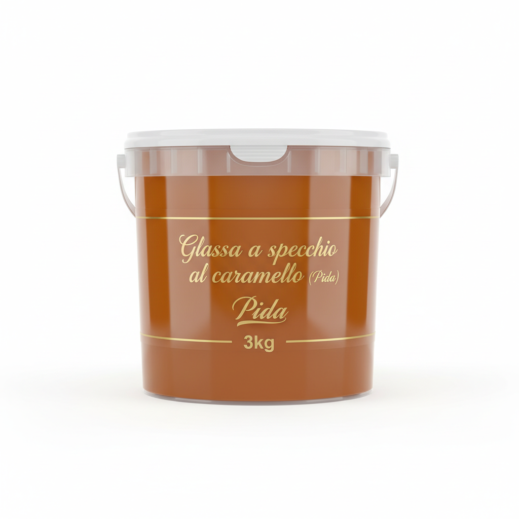 Glassa a specchio al caramello (Pida) 3kg