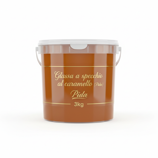Glassa a specchio al caramello (Pida) 3kg
