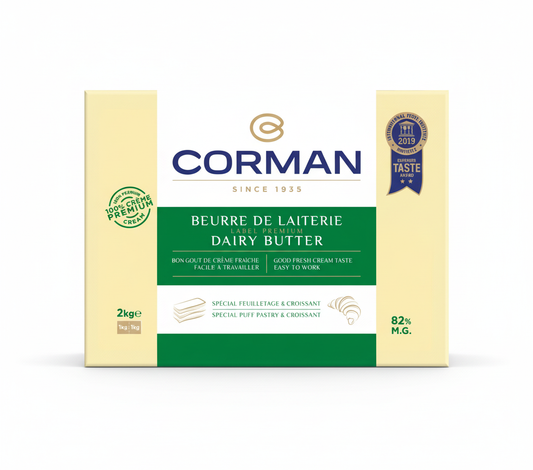 BURRO DI LATTERIA 82% KG 2 CROISSANT