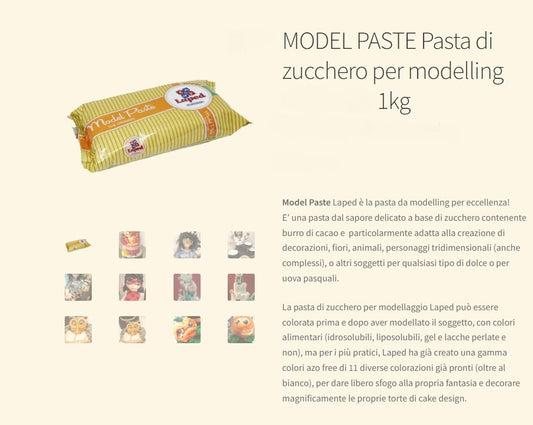 PASTA MODELLLANTE MODEL  VERDE KG. 1