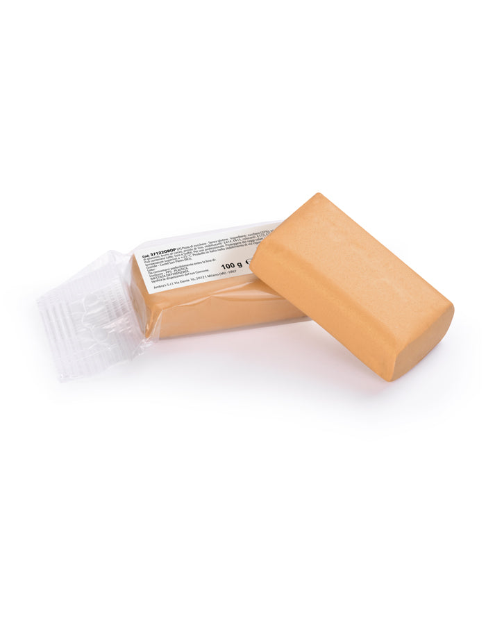 PASTA DI ZUCCHERO ORO GR.100 AMBRAS