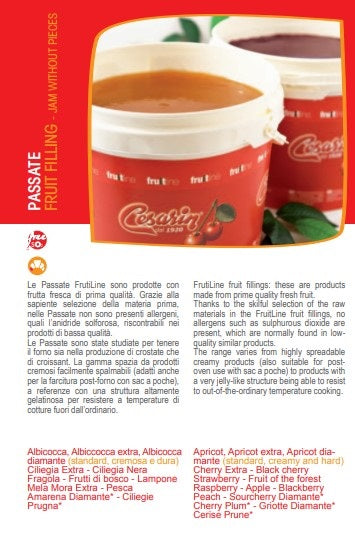 PASSATE  SELEZIONE ,CREMOSE  E EXSTRA CESARIN DA 6 E 12 KG