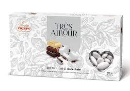 CONFETTI TRES AMOUR BIANCO  KG 1